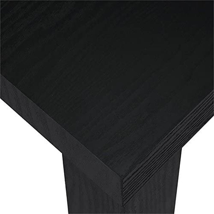 Parsons Modern End Table, Black