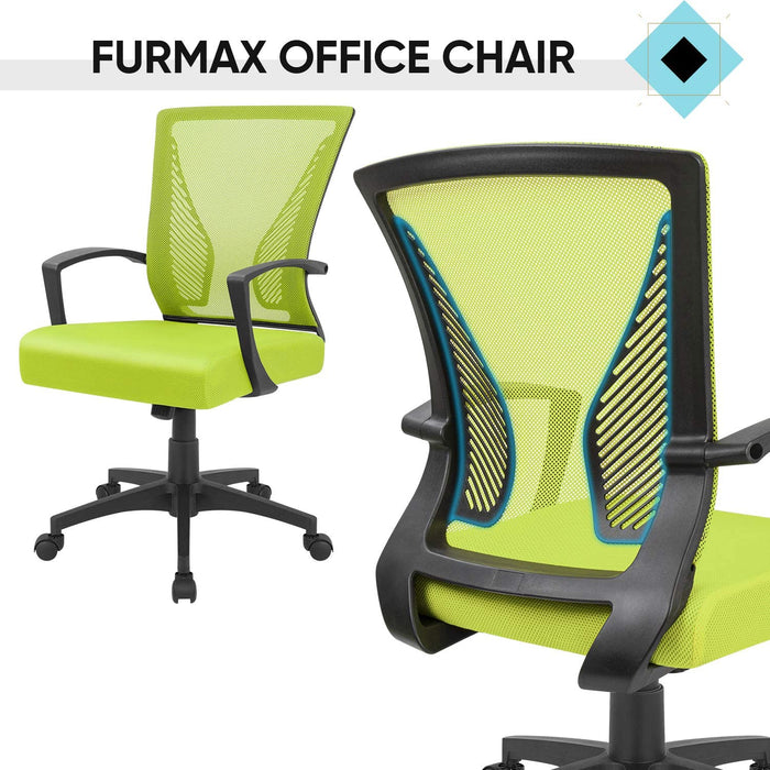 Cyan Ergonomic Office Chair with Armrests