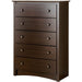 Fremont 5-Drawer Chest in Espresso