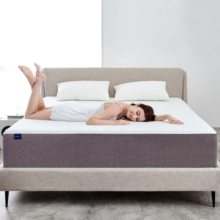 Cooling-Gel Memory Foam Queen Mattress, 8″