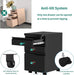 Mobile File Cabinet with Lock for Office Storage