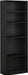 JAYA Black 5-Tier Bookcase for Home