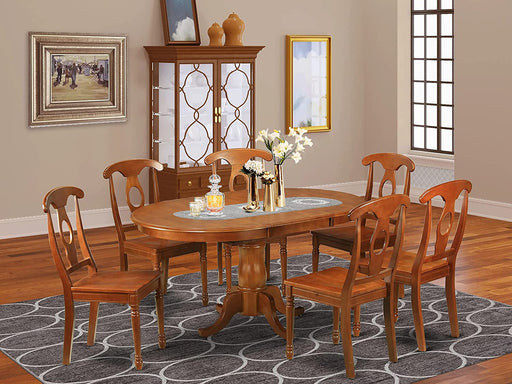 7-Piece Oval Dining Room Set