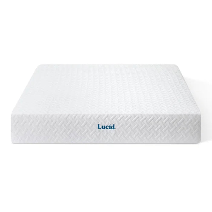 Lucid Comfort 10'' Plush Gel Memory Foam Mattress