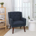 Button-Tufted Accent Chair for Comfy Living Room