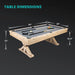 Rockford 7-FT Multi Game Pool/Dining/Table Tennis