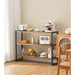 Rustic 3-Tier Bookcase for Home and Office