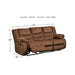 Tulen 87'' Upholstered Reclining Sofa