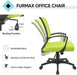 Cyan Ergonomic Office Chair with Armrests