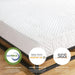 White Plush Full Memory Foam Mattress