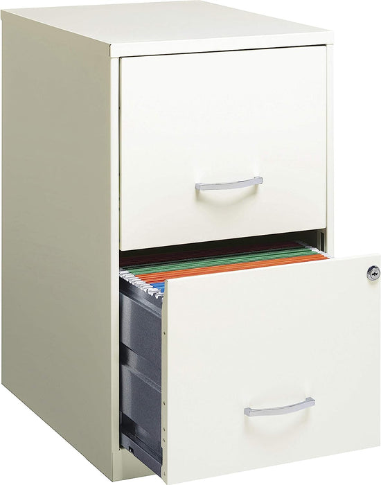 White Lateral File Cabinet for SOHO Office