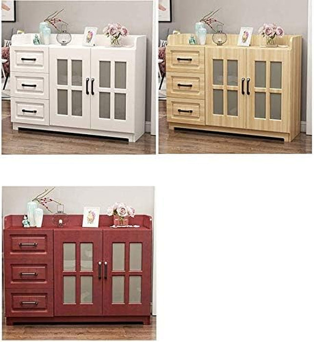 Red Kitchen Buffet Sideboard