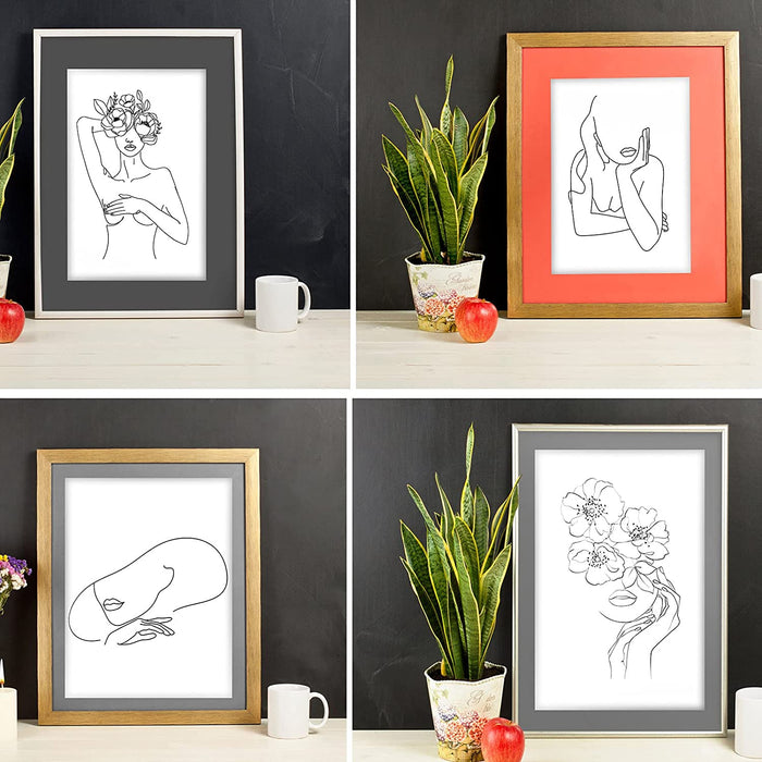 Minimalist Line Art Posters for Women'S Rooms