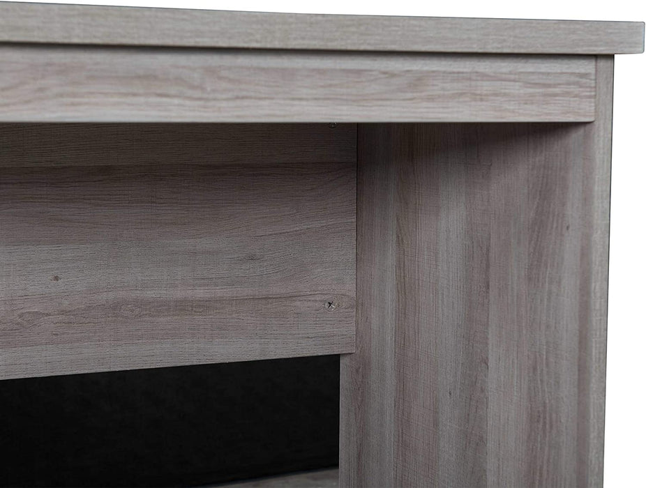 Modern Cherry Wood Computer Desk for Home Office