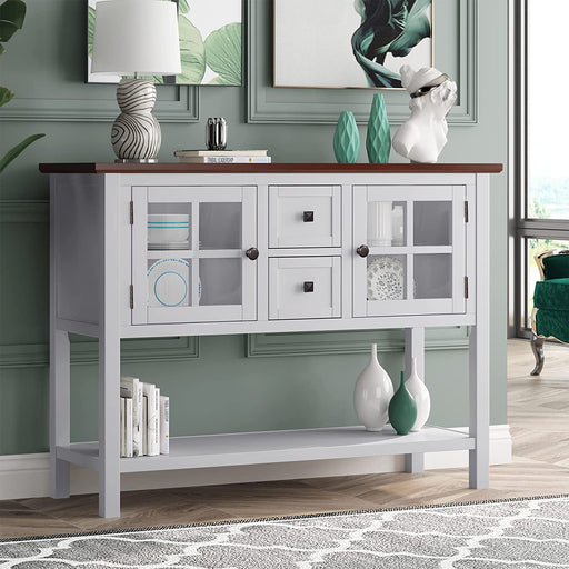 Large Entryway Storage Console Sofa Table