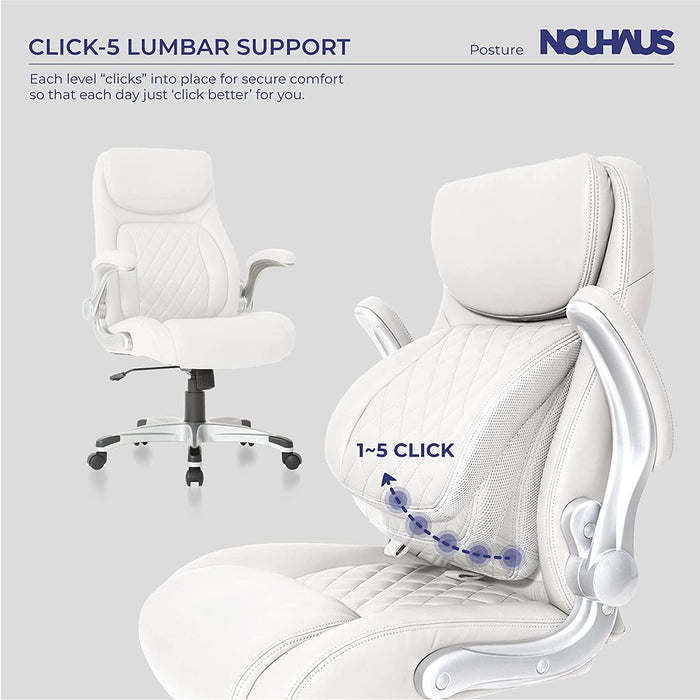 Nouhaus Ergonomic Office Chair with Lumbar Support