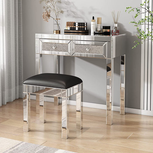 Mirrored Vanity Dressing Table Set