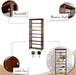 Espresso 5-Shelf Mission Bookcase