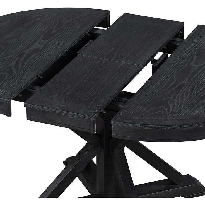 5 Piece Extendable Dining Table Set