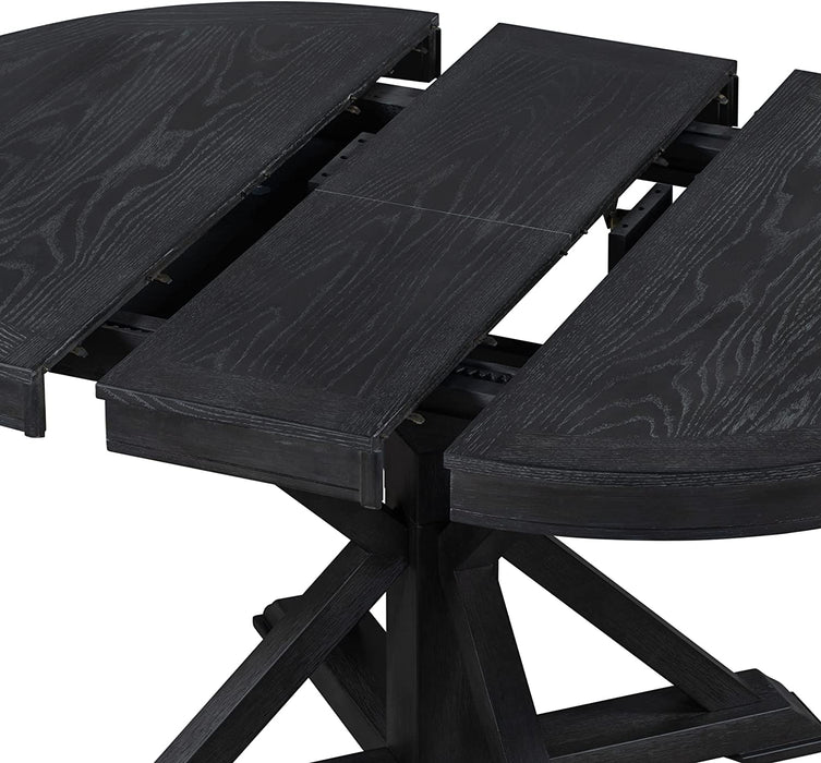 5 Piece Extendable Dining Table Set