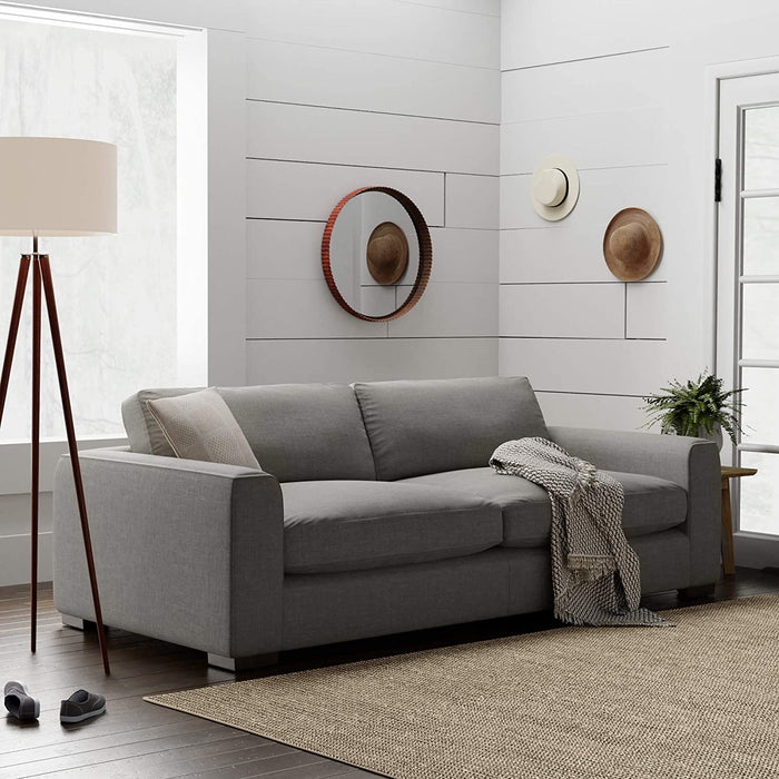 Deep-Filled Smoke Sofa, 89″W, Amazon Brand
