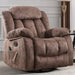 Massage Swivel Rocker Recliner with Heat and Vibration