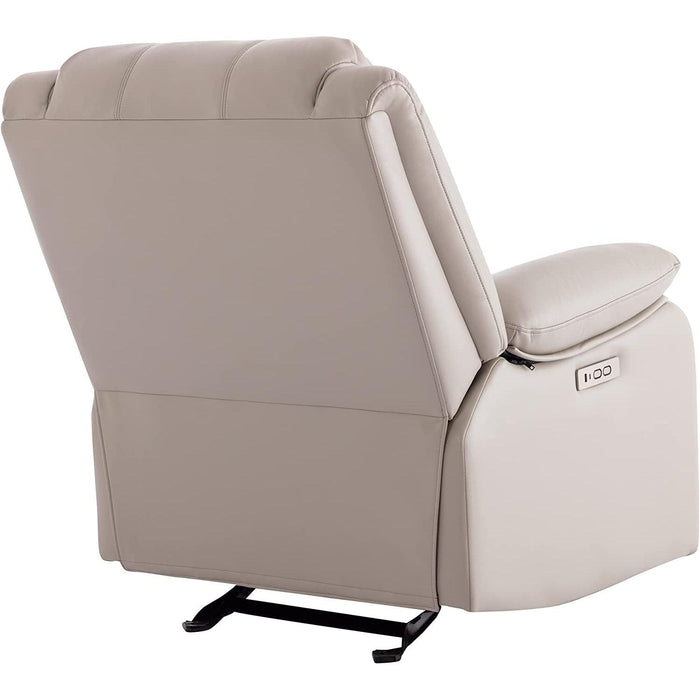 Electric Glider Reclining Chair, Cream