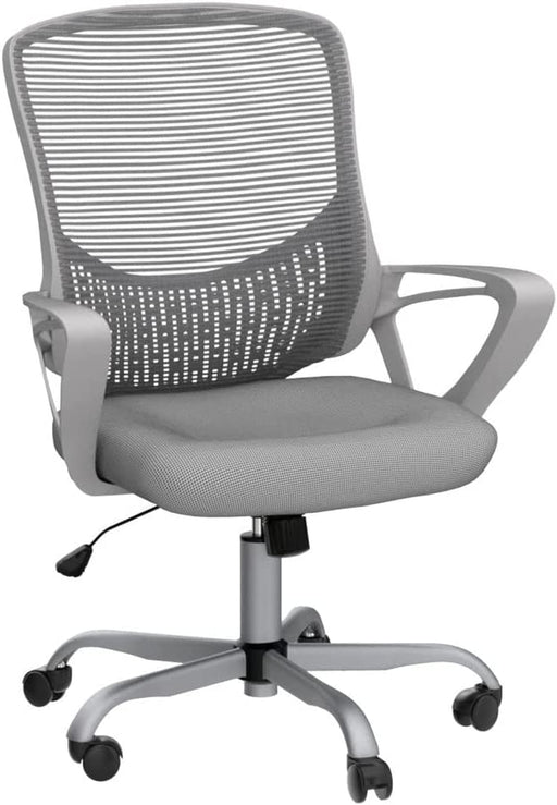 Ergonomic Mesh Office Chair with Armrests and Height Adjustment