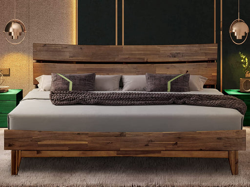 Acacia Aurora Chocolate King Platform Bed