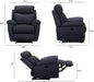 Modern Power Recliner Sofa Chair in Gray