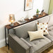 Industrial Console Table for Entryway and Living Room