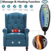 Wingback Recliner Chair with Massage and Heat (Vintage)