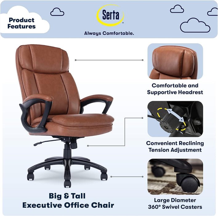 Comfortable Executive Chair with Lumbar Support