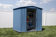 Classic Steel Storage Shed, 6X5, Blue Grey