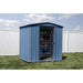 Classic Steel Storage Shed, 6X5, Blue Grey