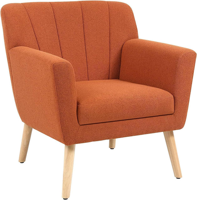 Comfy Mid Century Modern Accent Chair