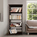 Espresso Montego Bookcase with 5 Shelves (New)