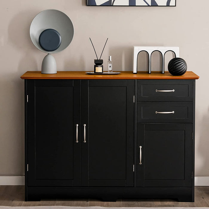 Buffet Credenza Console Table with Drawers