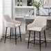 Premium Upholstered Bar Chairs, Set of 2