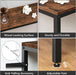 Industrial Console Table for Entryway and Living Room