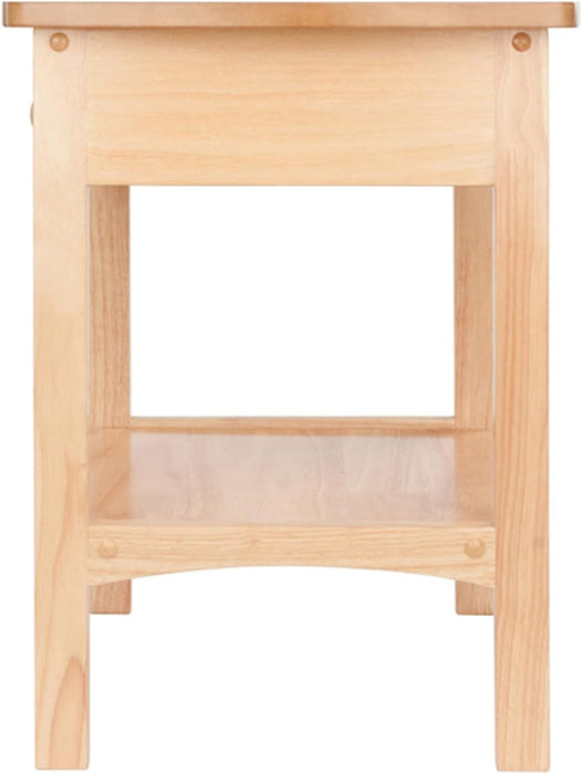 Natural  Claire Accent Table