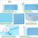 16-Cube Blue Storage Organizer for Home and Office