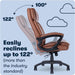 Comfortable Executive Chair with Lumbar Support