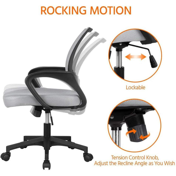 Ergonomic Mesh Office Chair with Lumbar Support