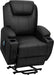 Light Black Power Lift Recliner with Heat & Massage