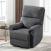 Power Recliner Chair, Electric, Breathable Fabric, Gray