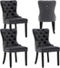 Dining Chairs Set of 4, Upholstered High-End Tufted Dining Room Chair