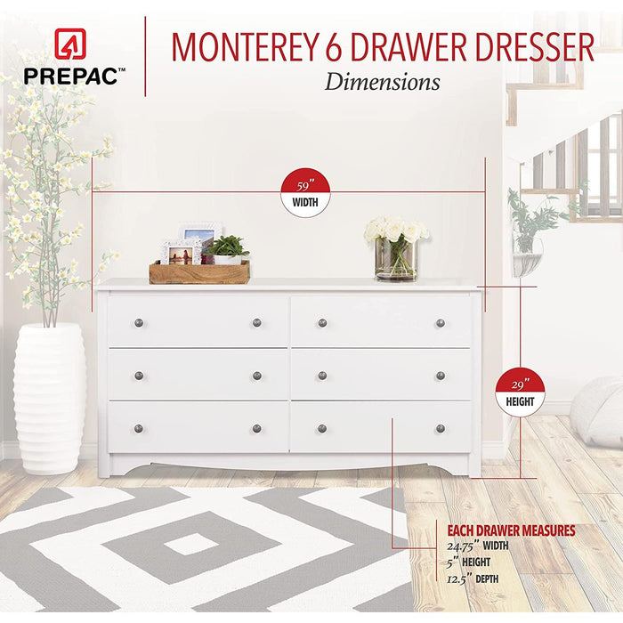 Coffee Brown/Dark Walnut Tall Dresser with 4 Removable Fabric Bins