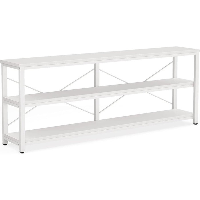 Extra Long 3-Tier TV Console with Storage