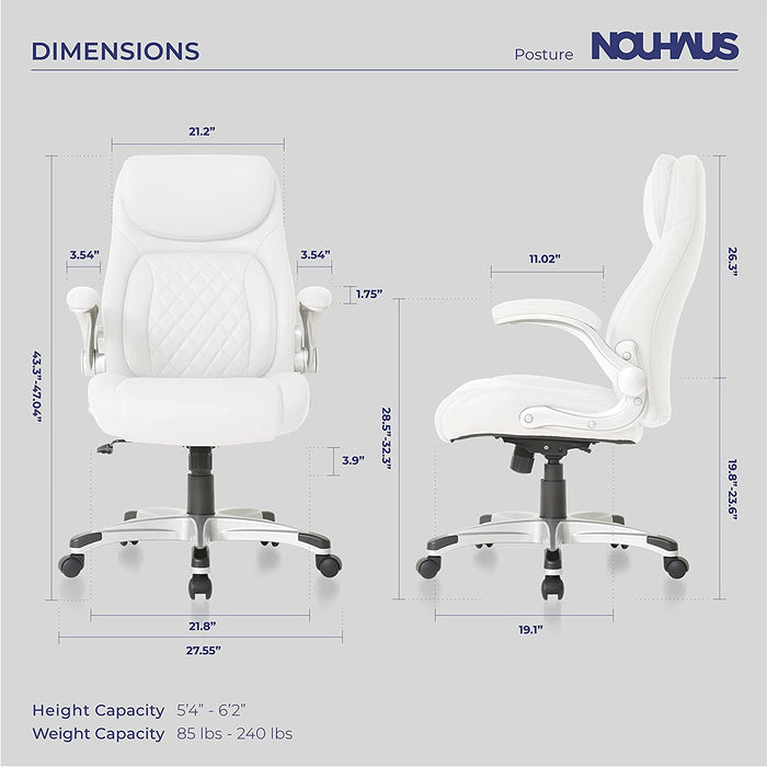 Nouhaus Ergonomic Office Chair with Lumbar Support